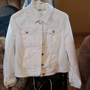 Jacket denim white